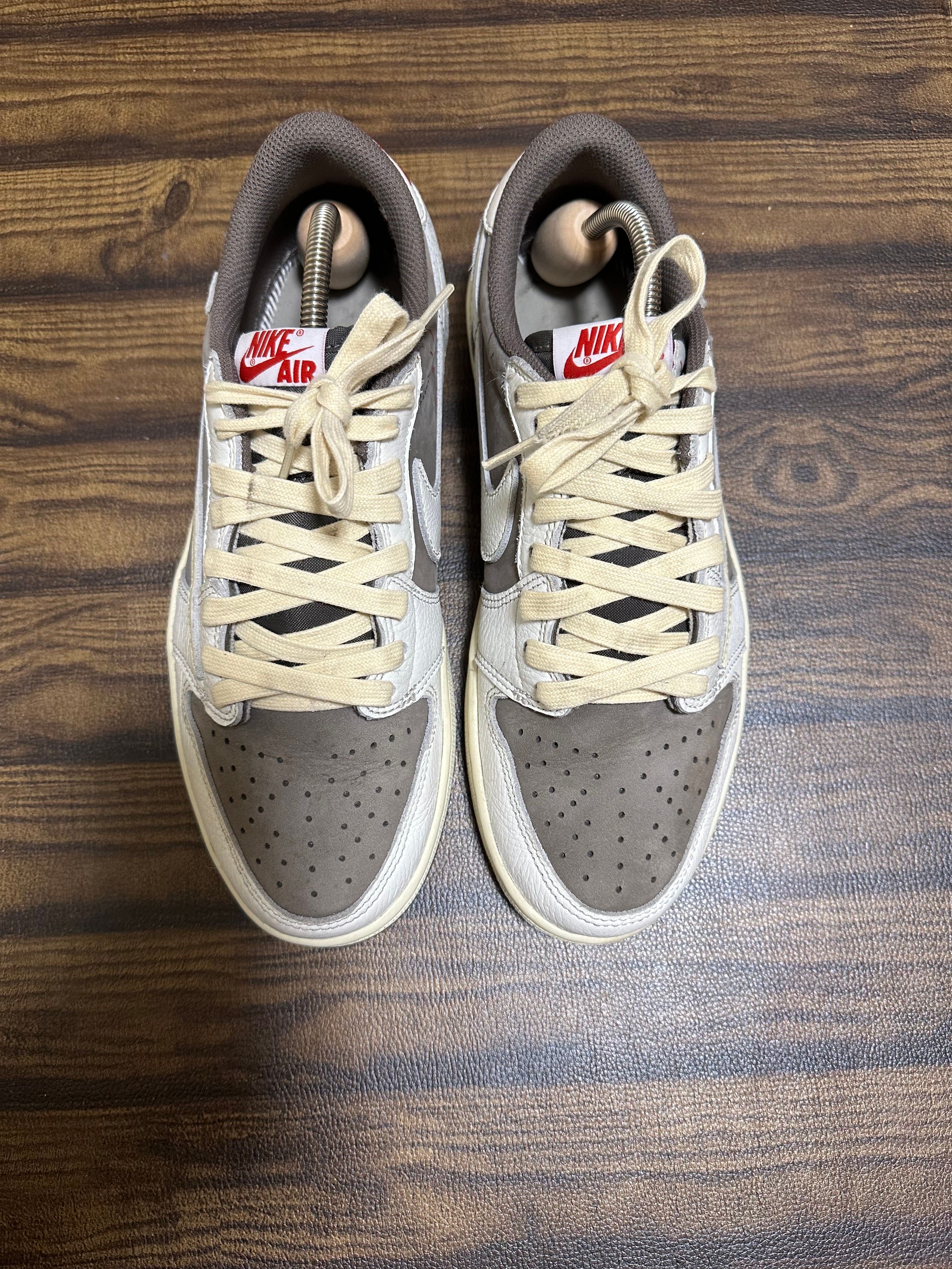 Travis Scott × Nike Air Jordan 1 Low OG SP "Reverse Mocha/Sail and Ridgerock"