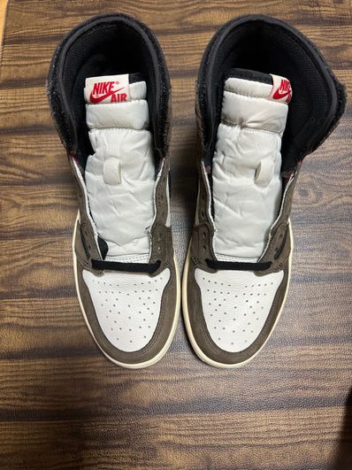 Travis Scott × Nike Air Jordan 1 Retro High OG TS SP "Sail/Dark Mocha"