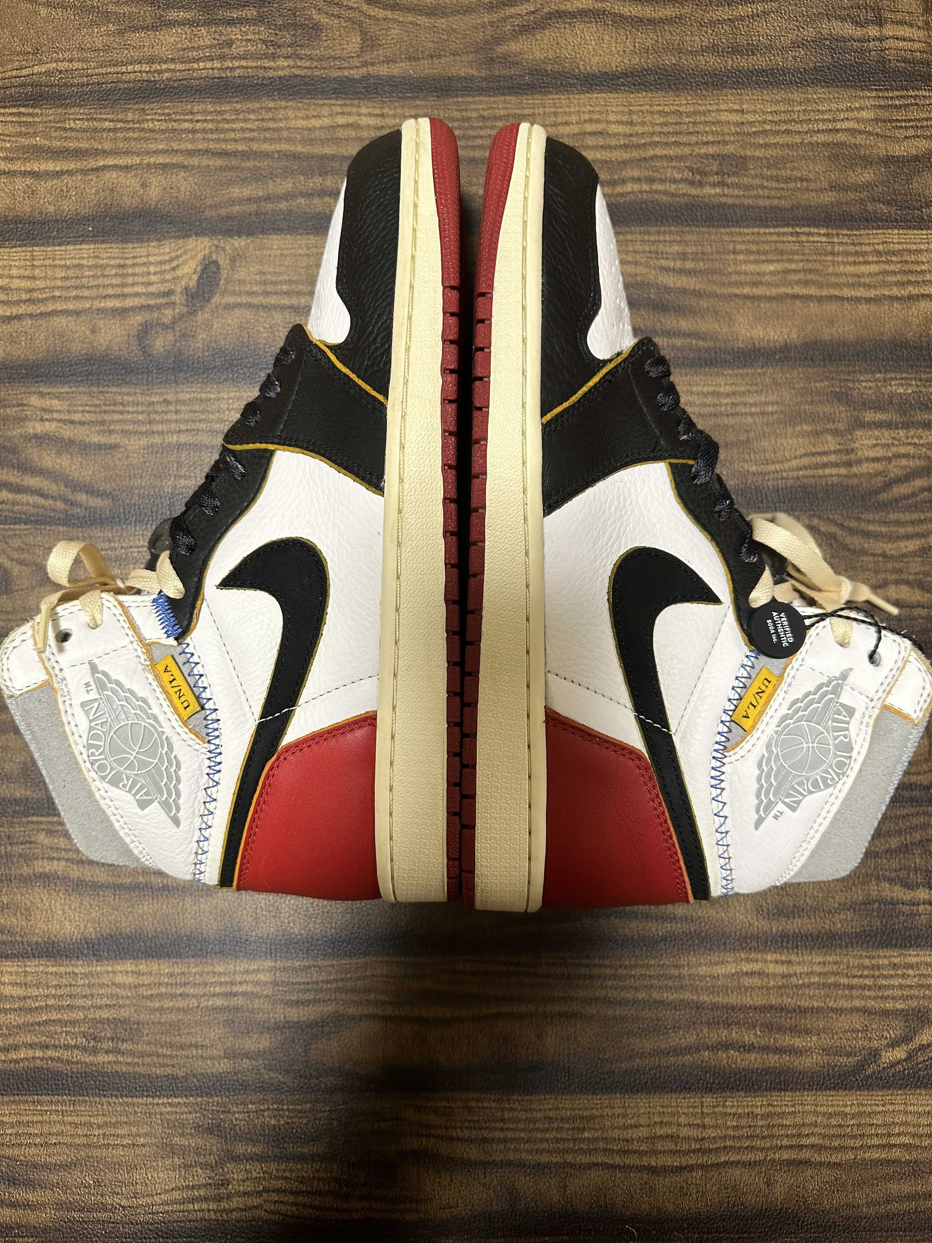 UNION × Nike Air Jordan 1 Retro High OG NRG "Varsity Red/Wolf Grey"