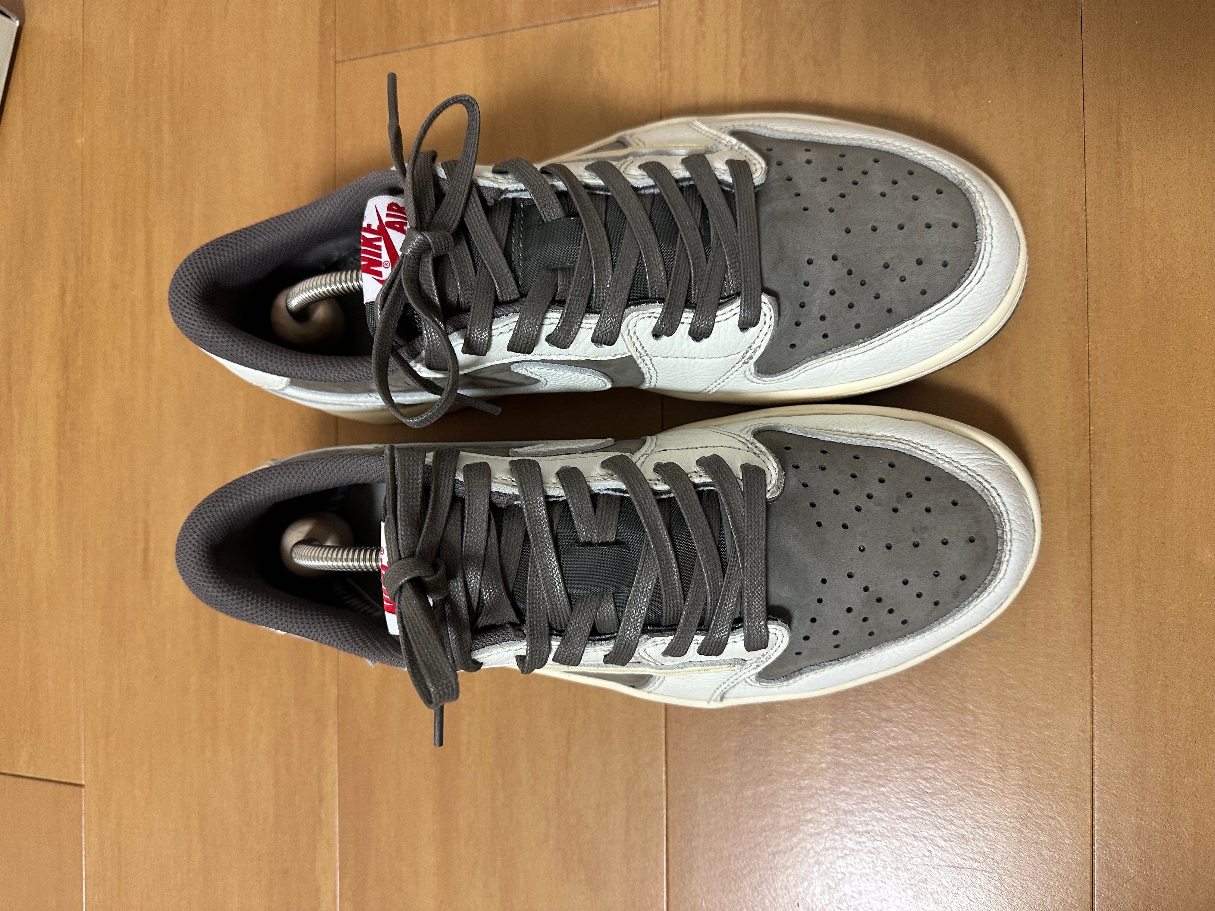 Travis Scott × Nike Air Jordan 1 Low OG SP "Reverse Mocha/Sail and Ridgerock"