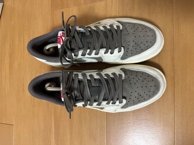 Travis Scott × Nike Air Jordan 1 Low OG SP "Reverse Mocha/Sail and Ridgerock"