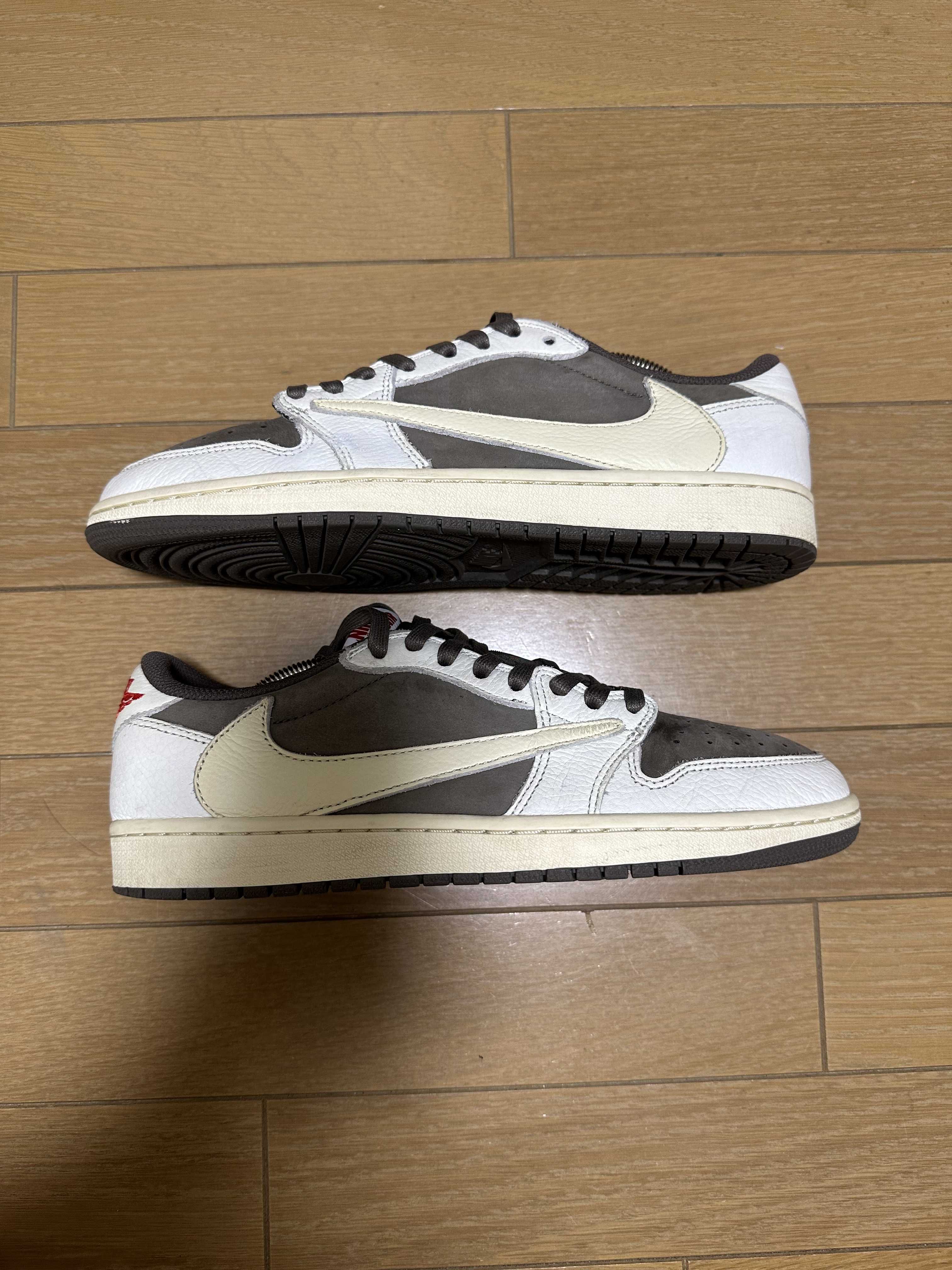 Travis Scott × Nike Air Jordan 1 Low OG SP "Reverse Mocha/Sail and Ridgerock"