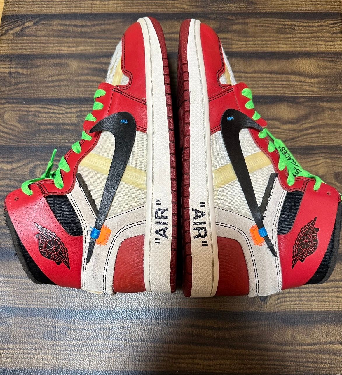 Off-White × Nike Air Jordan 1 Retro High The Ten "Chicago"