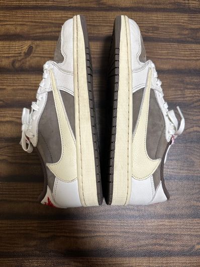 Travis Scott × Nike Air Jordan 1 Low OG SP "Reverse Mocha/Sail and Ridgerock"