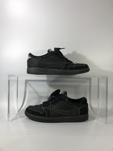 Travis Scott × Nike Air Jordan 1 Low OG SP "Black Phantom"