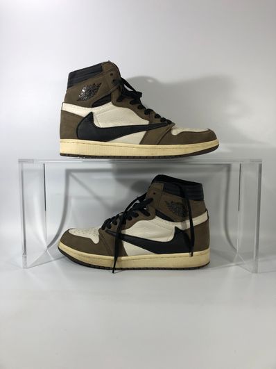 Travis Scott × Nike Air Jordan 1 Retro High OG TS SP "Sail/Dark Mocha"