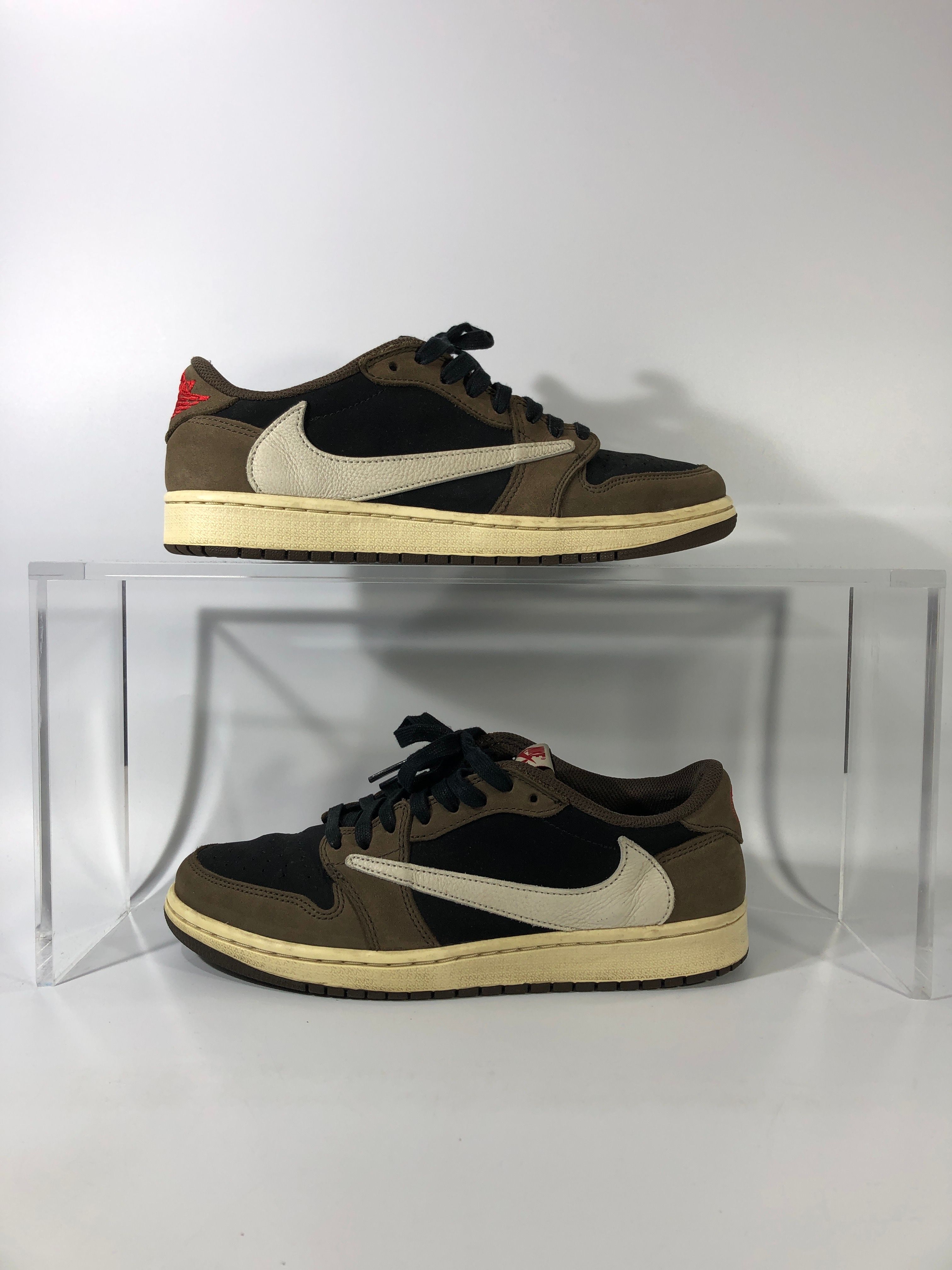 Travis Scott × Nike Air Jordan 1 Low OG SP-T  "Black/Dark Mocha"