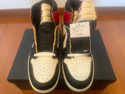fragment design × UNION × Nike Air Jordan 1 High OG "Black/Varsity Red"