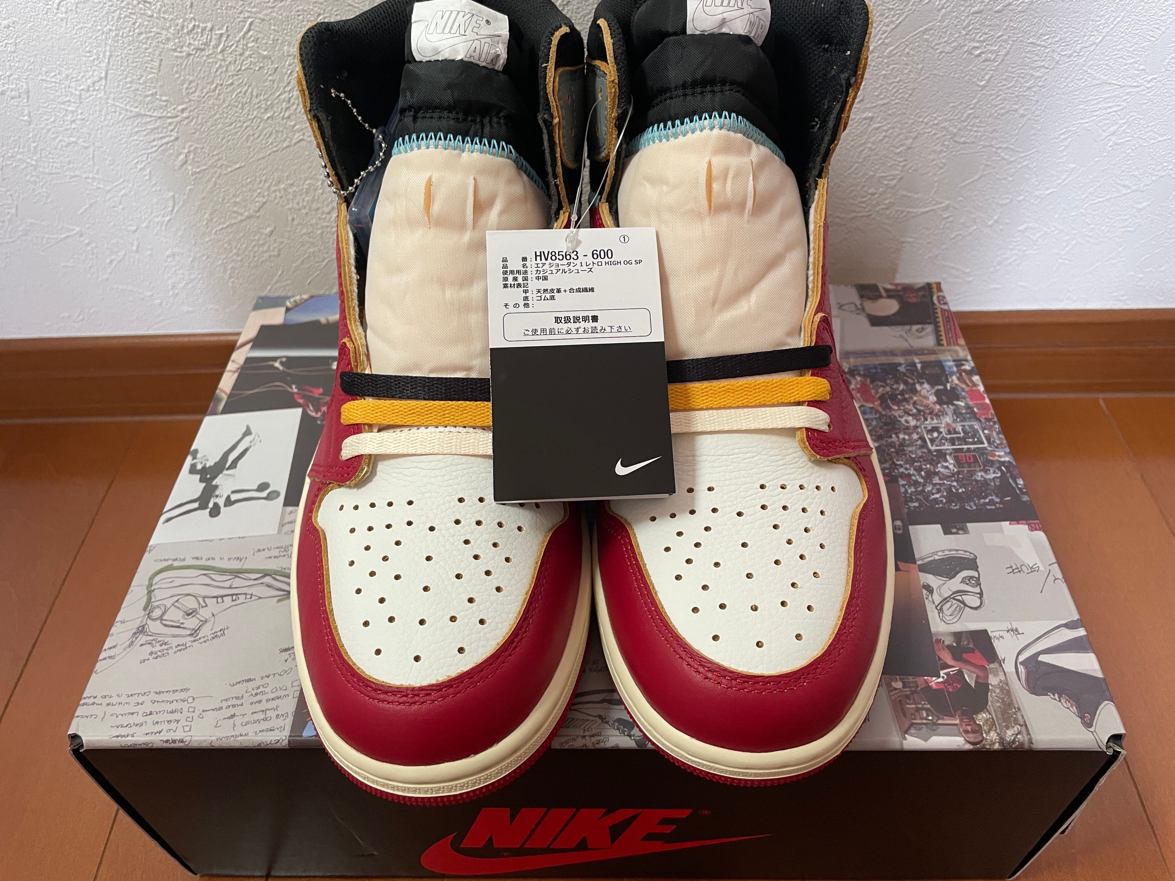 UNION × Nike Air Jordan 1 Retro High OG "Chicago/Shadow"