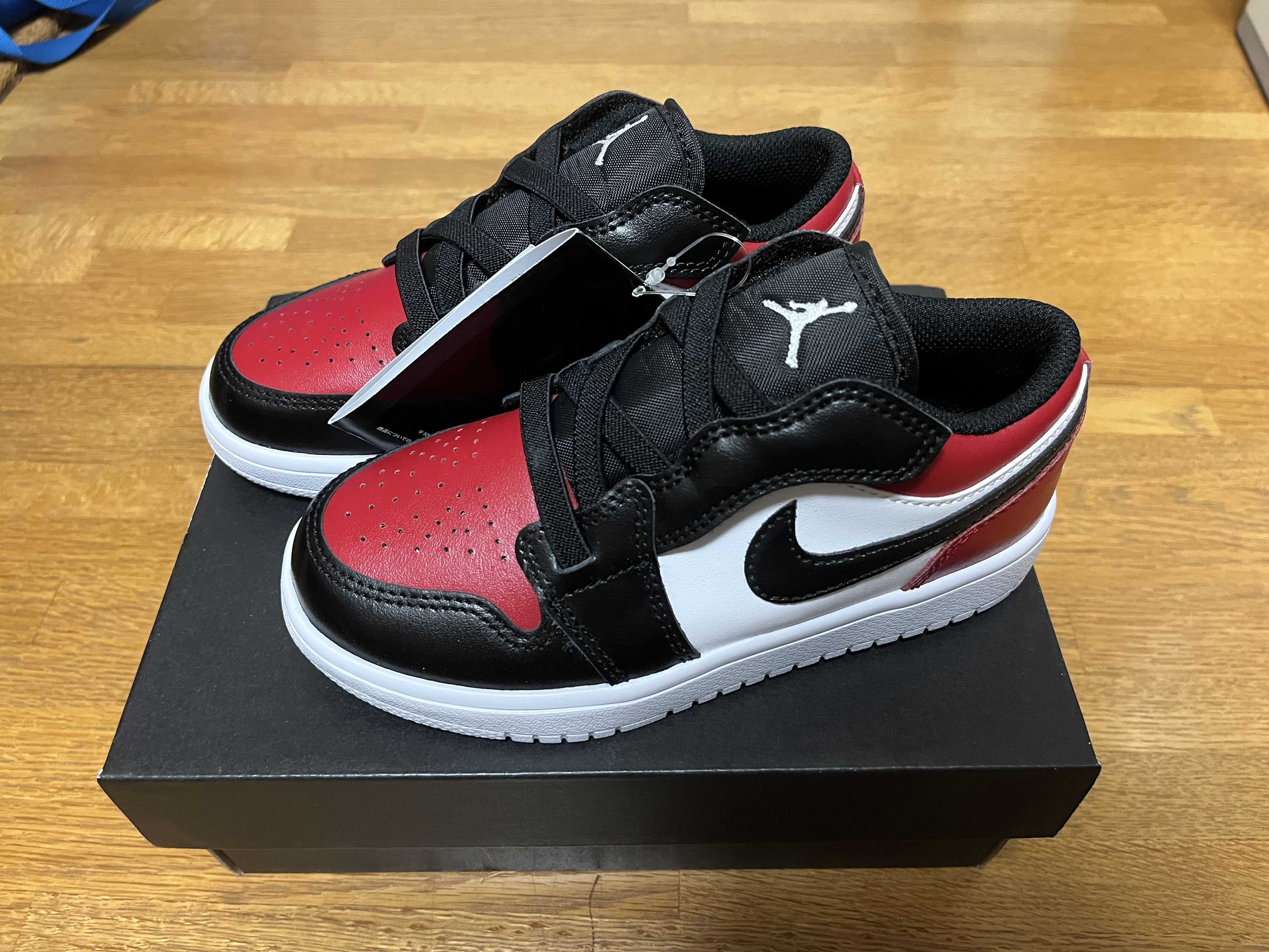 Nike PS Air Jordan 1 Low ALT "Bred Toe"