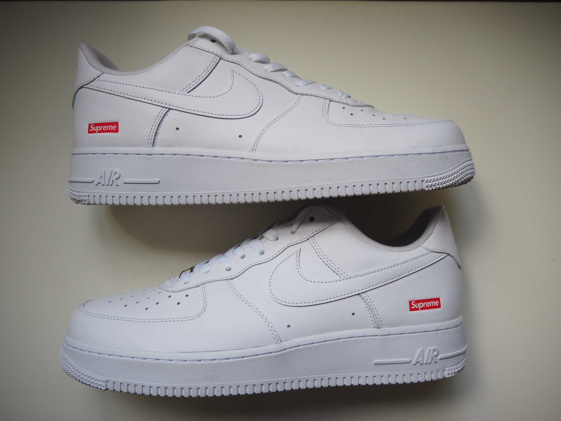 Supreme × Nike Air Force 1 Low "White"