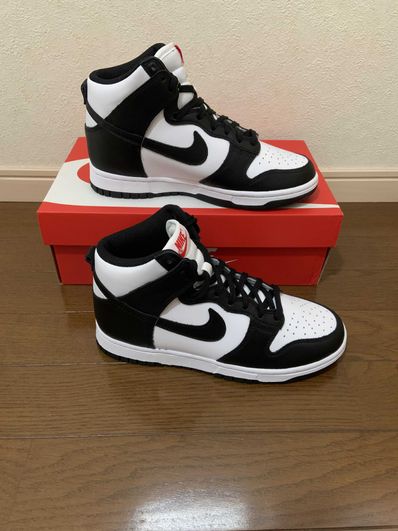 Nike Women's Dunk High "Black and White"