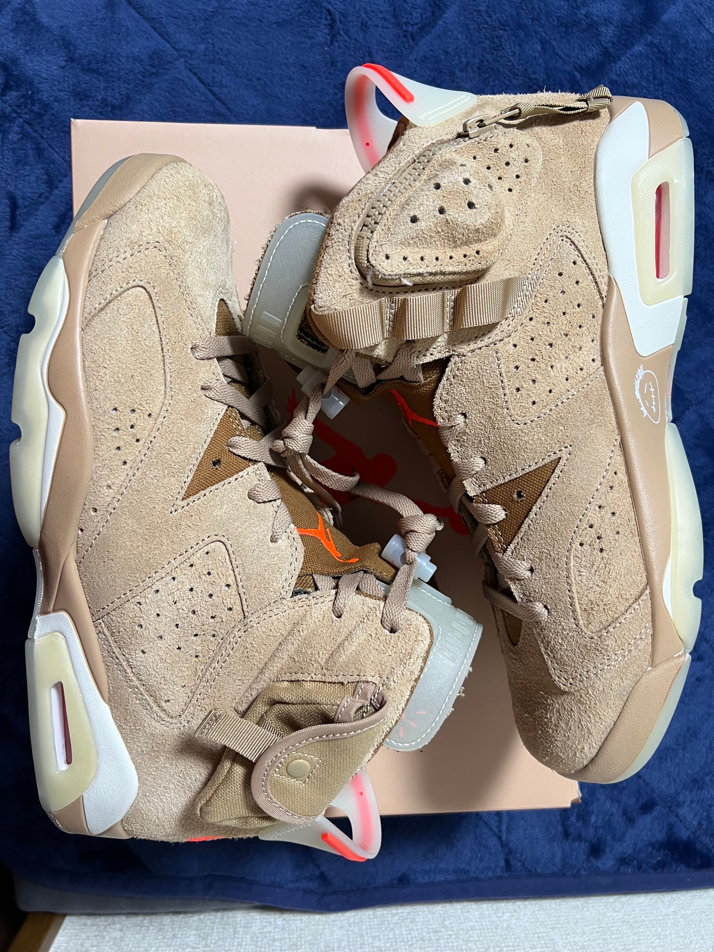 Travis Scott × Nike Air Jordan 6 "British Khaki"