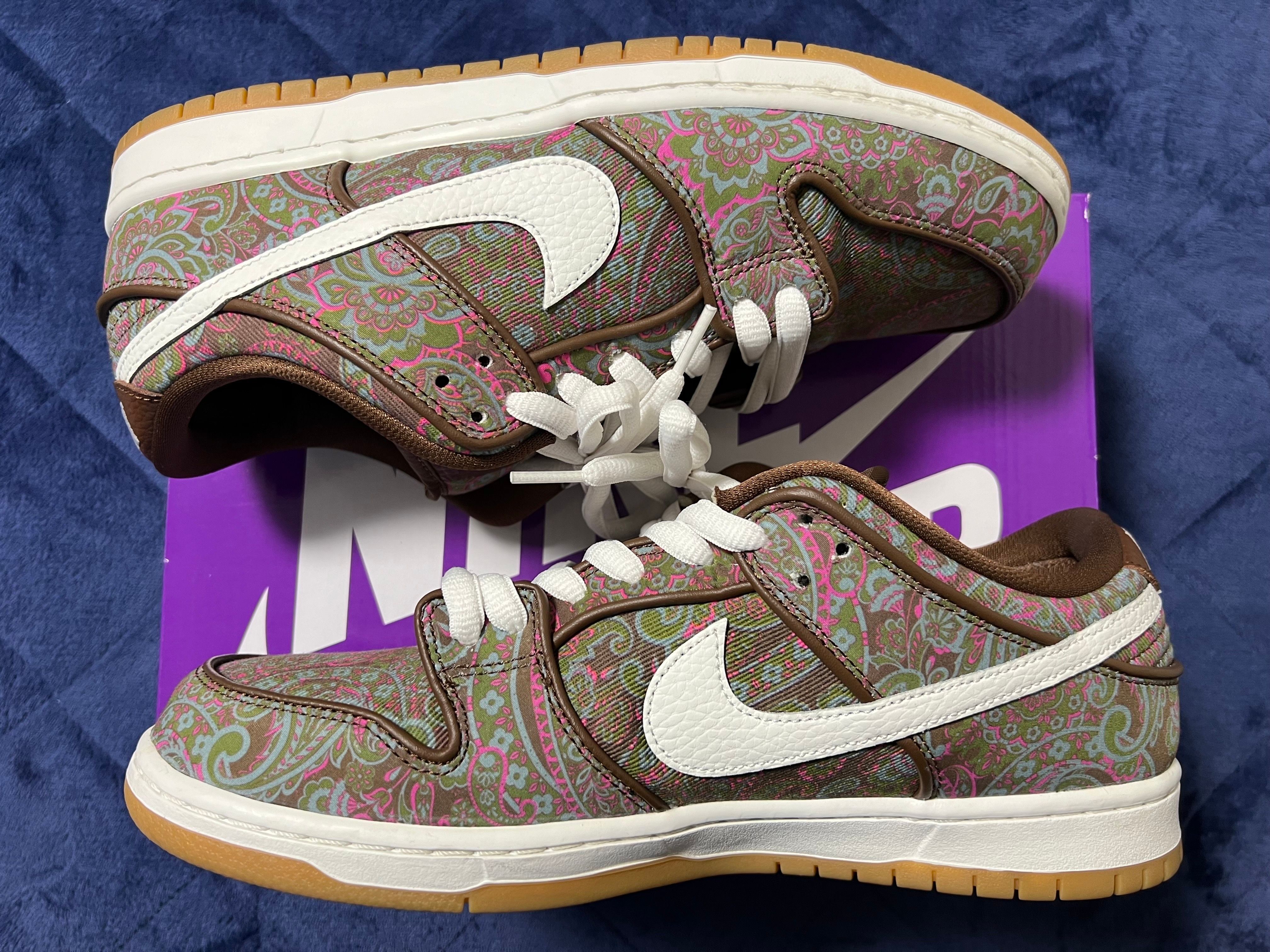 Nike SB Dunk Low PRM "Brown Paisley"