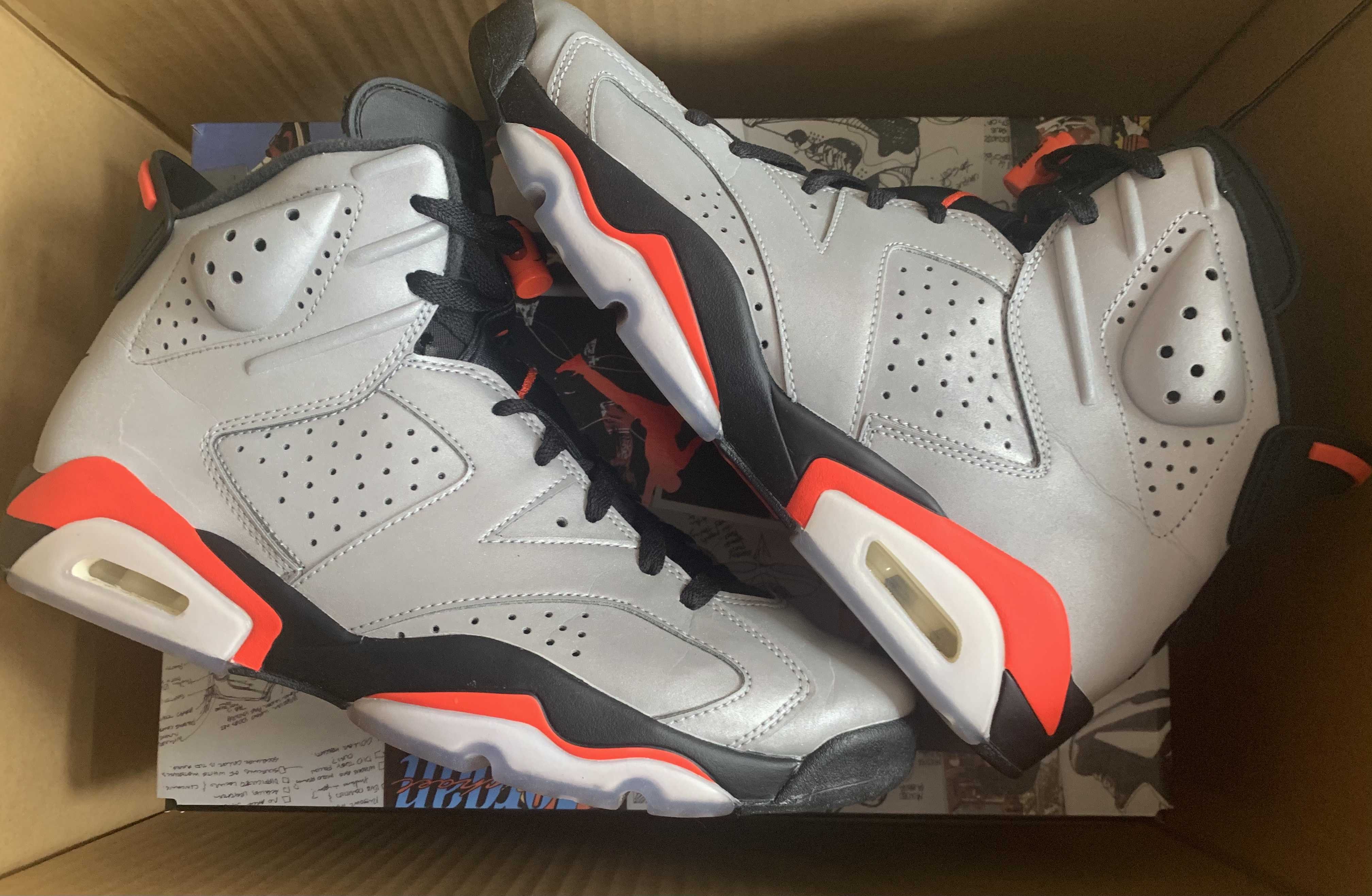 Nike Air Jordan 6 Reflective "Infrared"  