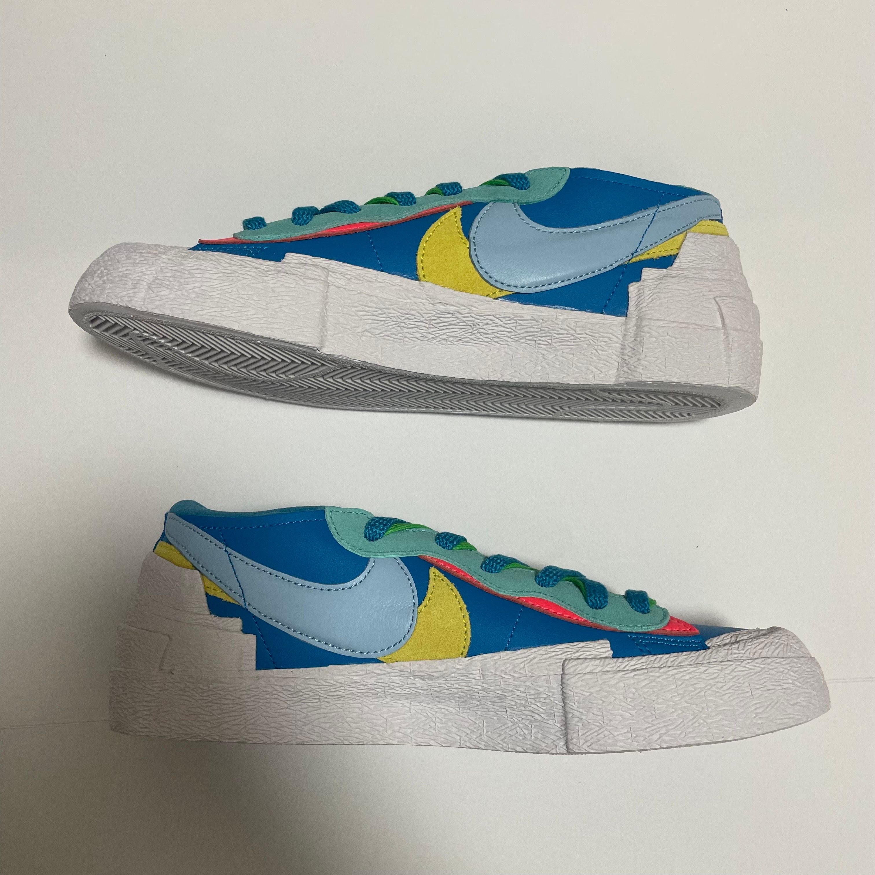 KAWS × sacai × Nike Blazer Low "Neptune Blue"