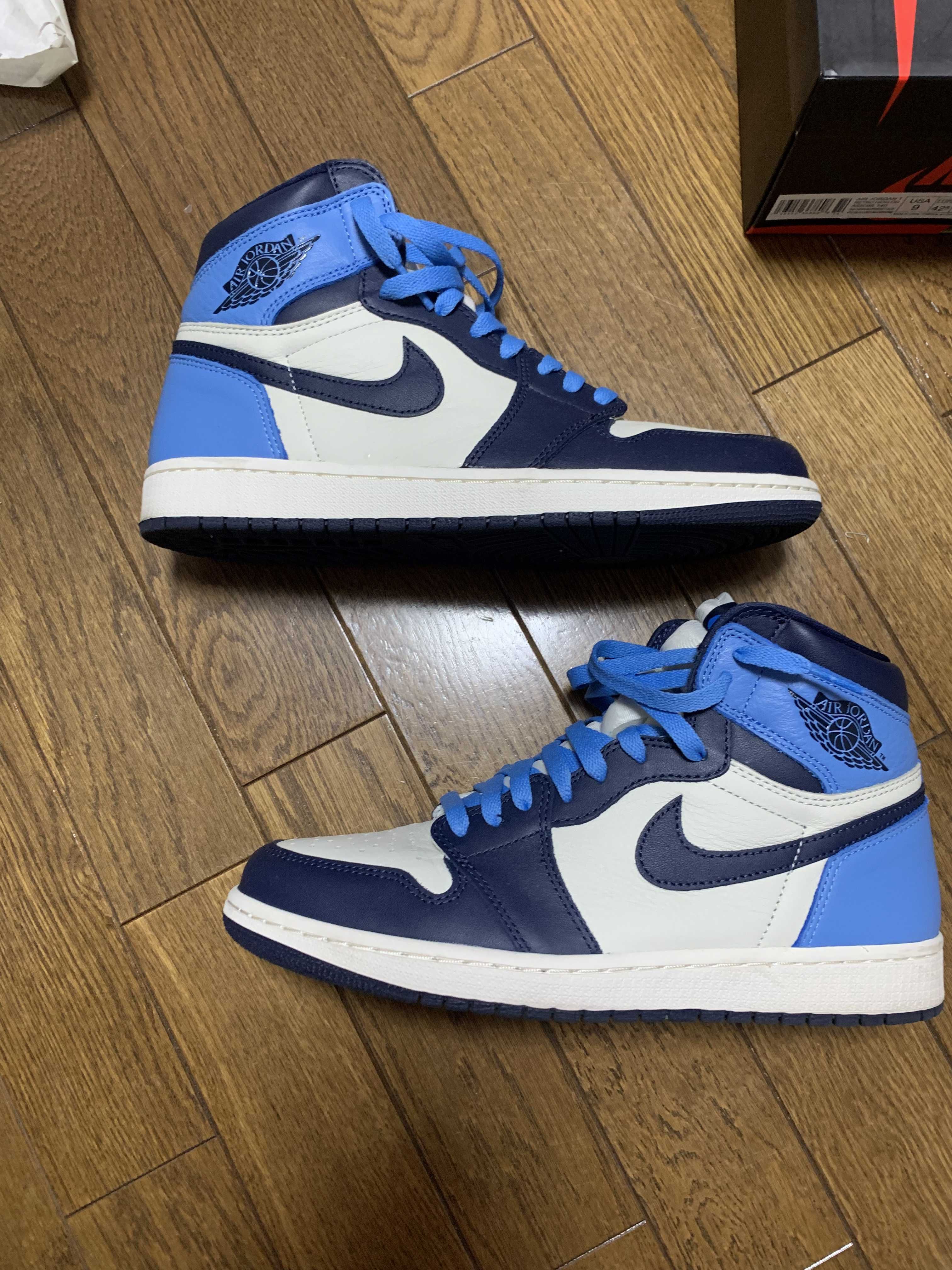 Nike Air Jordan 1 Retro High OG "Obsidian/University Blue"