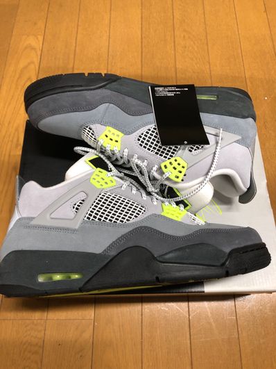 NIKE AIR JORDAN 4 RETRO LE "NEON"