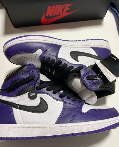 Nike Air Jordan 1 Retro High OG "Court Purple White/Black" (2020)