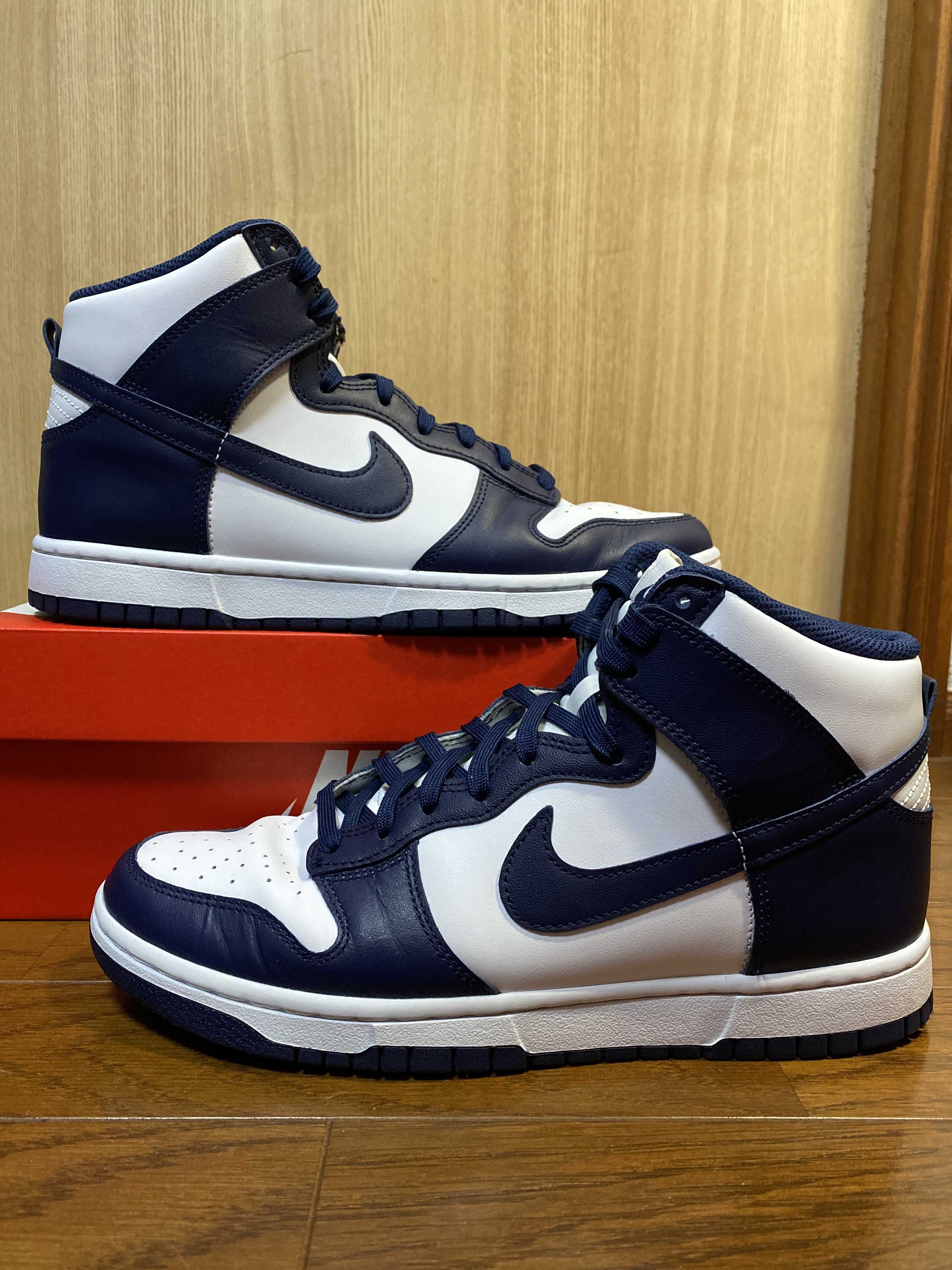 Nike Dunk High "Championship Navy"