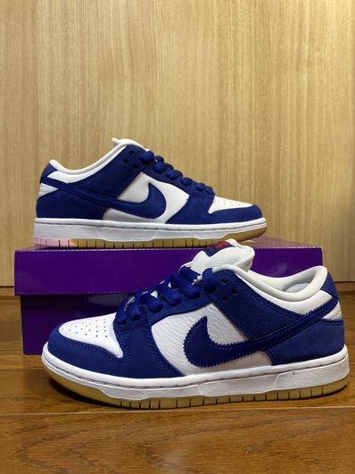 Nike SB Dunk Low "Los Angeles Dodgers/Deep Royal Blue"