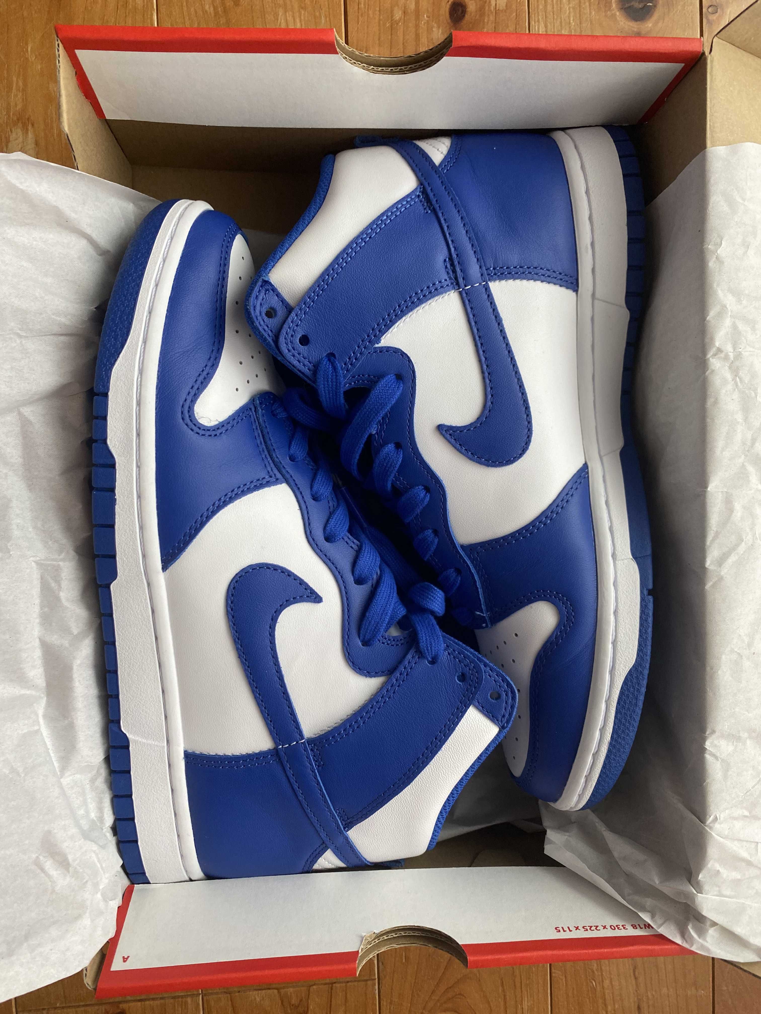 Nike Dunk High "Game Royal"