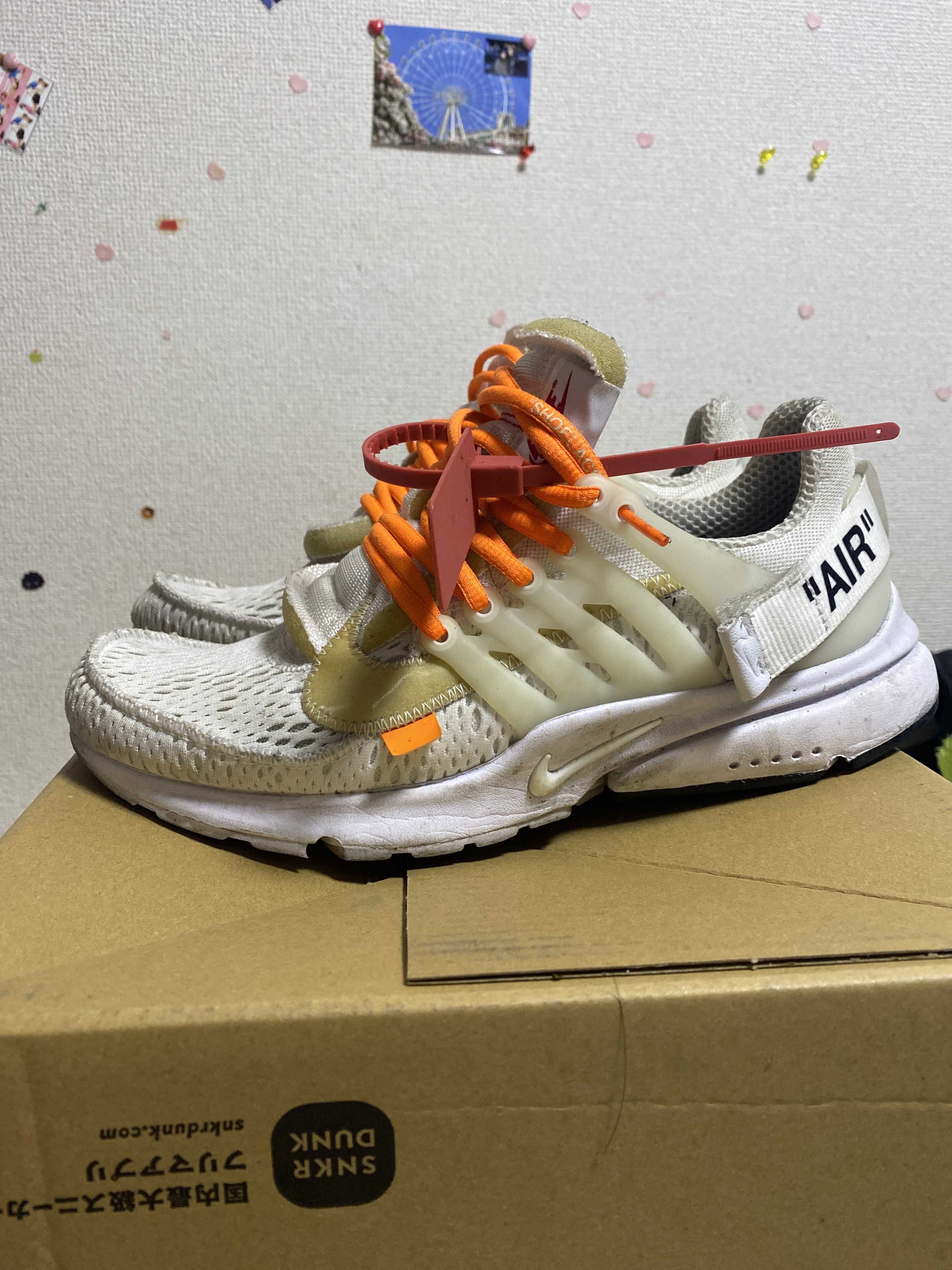 Off-White × Nike Air Presto "White/Black/Cone"