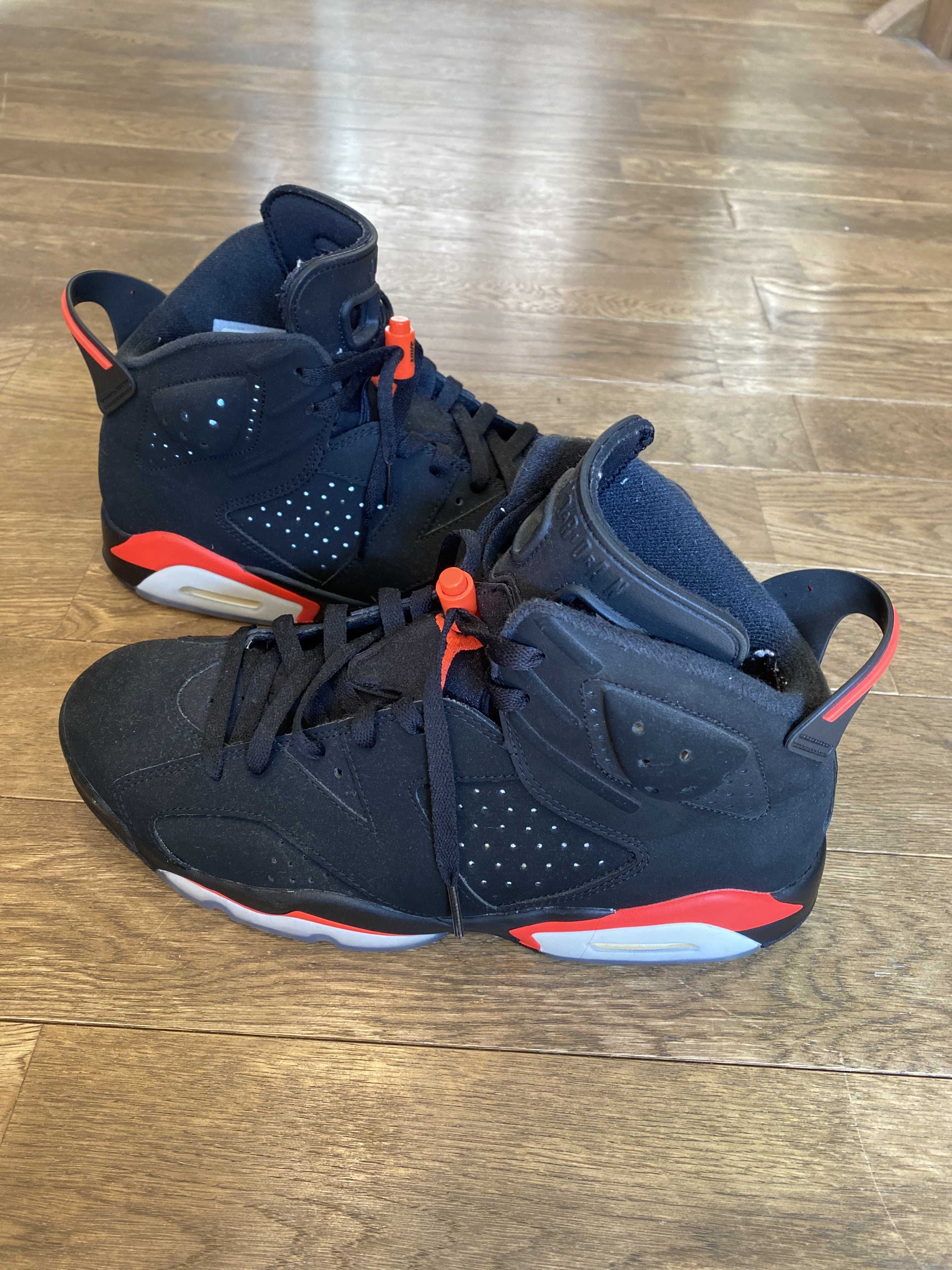 Nike Air Jordan 6 Retro OG "Black/Infrared"