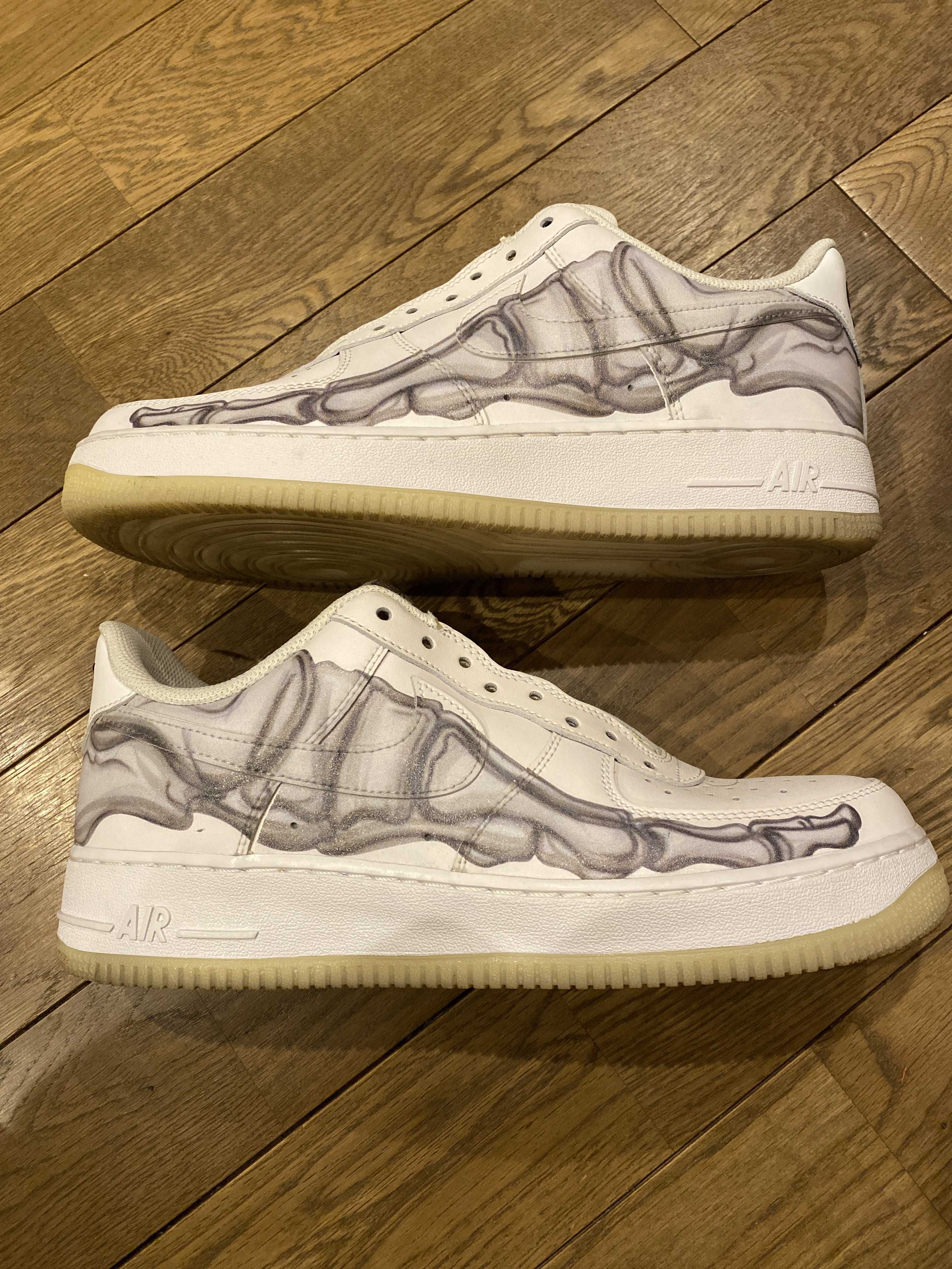Nike Air Force 1 Low "White Skeleton"