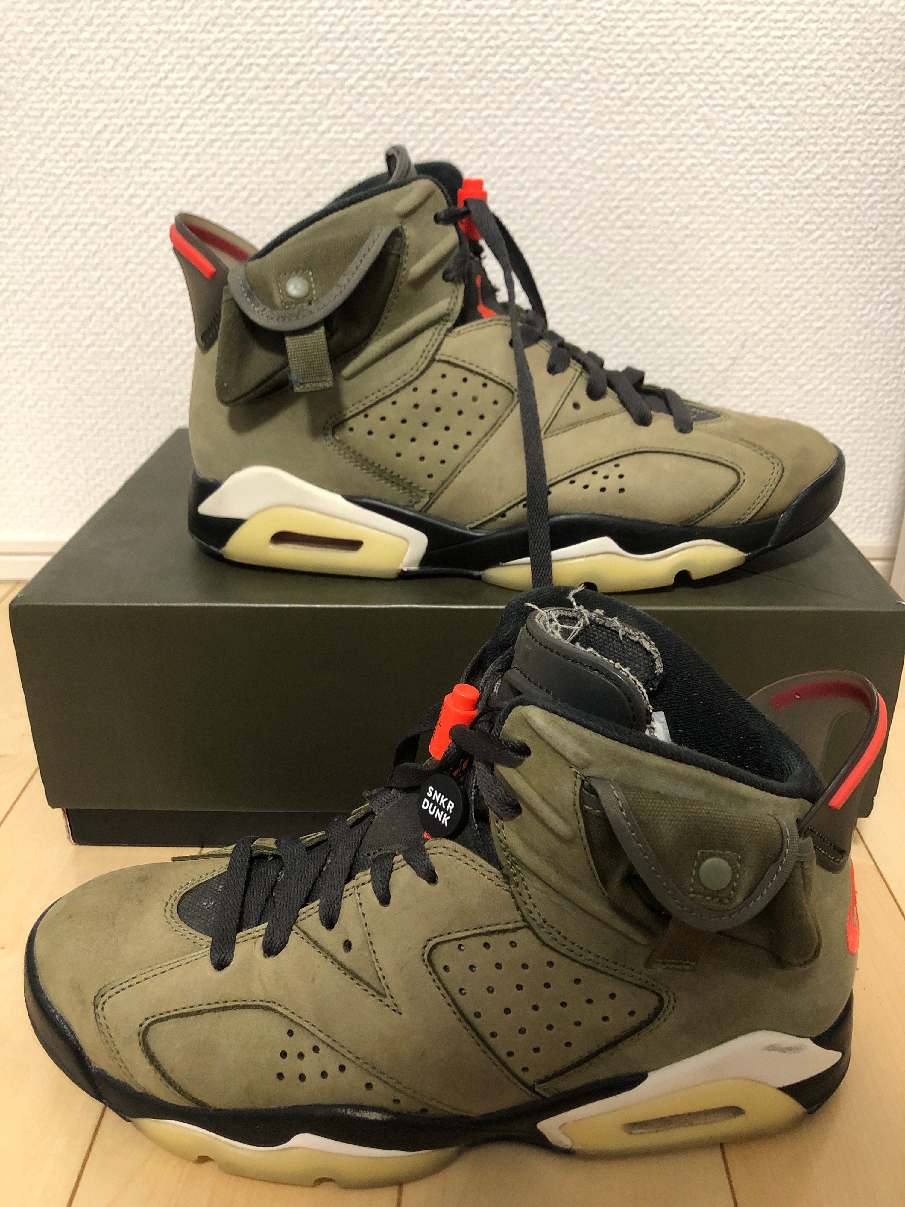 Travis Scott × Nike Air Jordan 6 Retro "Medium Olive"