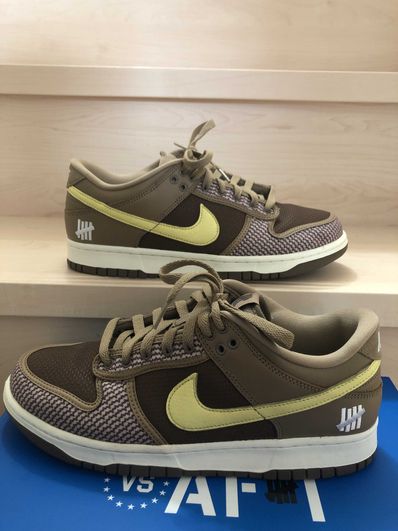 UNDEFEATED × Nike Dunk Low SP "Canteen/Lemon Frost/Palomino"