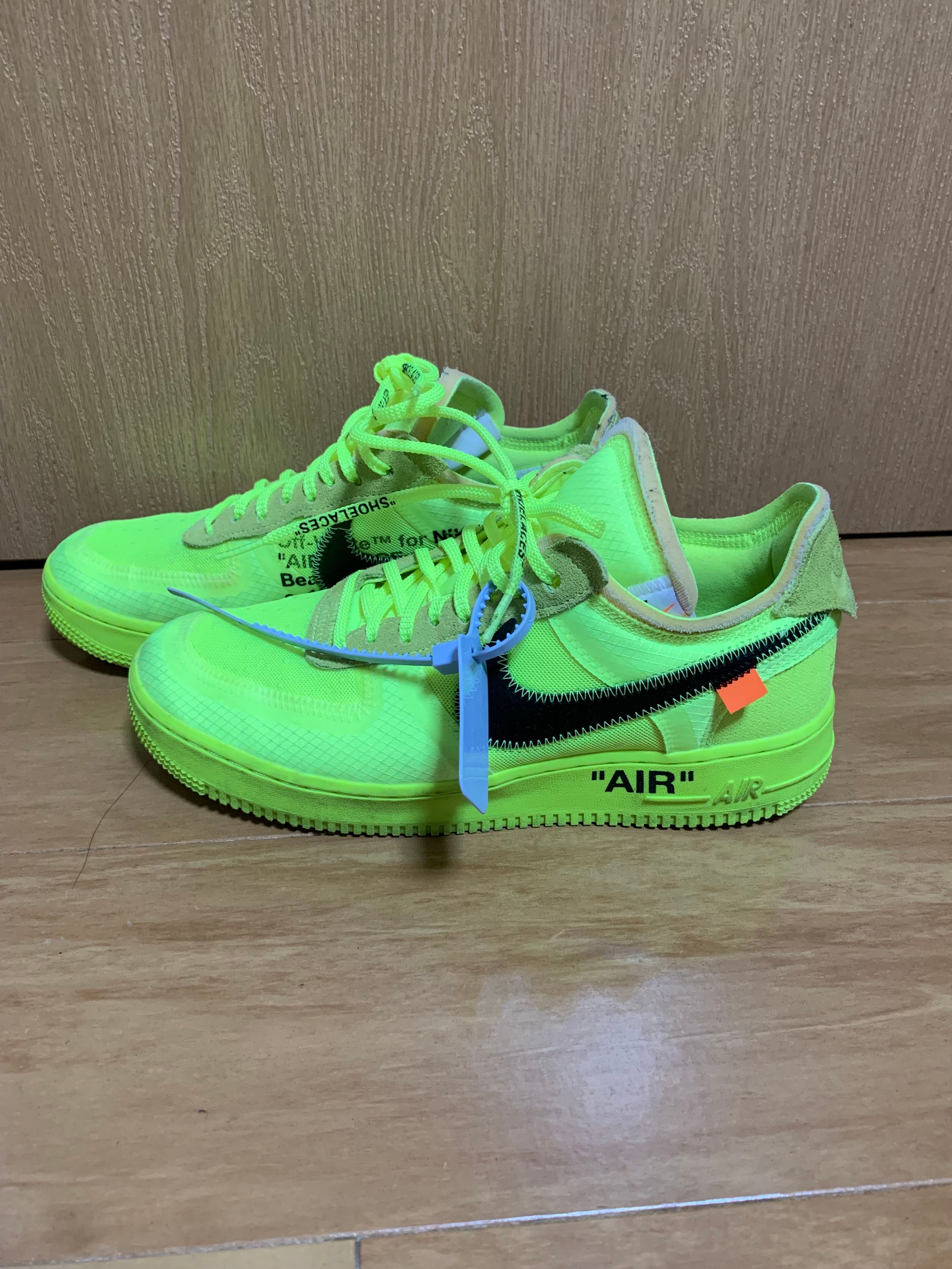 Off-White × Nike Air Force 1 Low "Volt"
