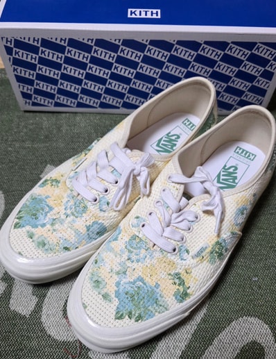 KITH × Vans OG Authentic LX "Vintage Rose"