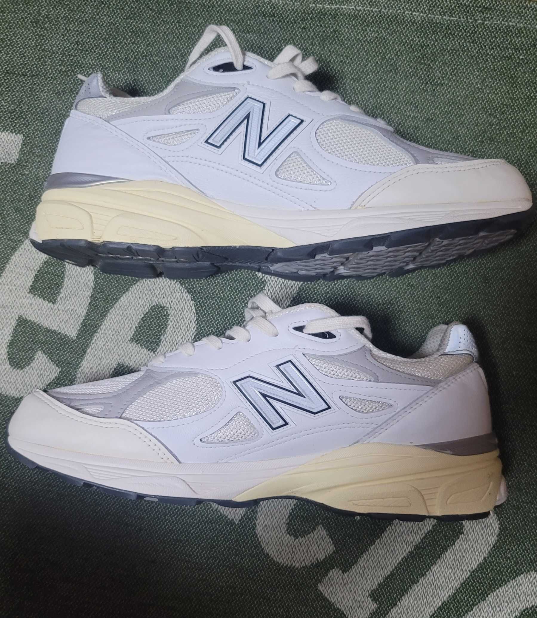 New Balance 990V3 "Sea Salt/Rain Cloud"