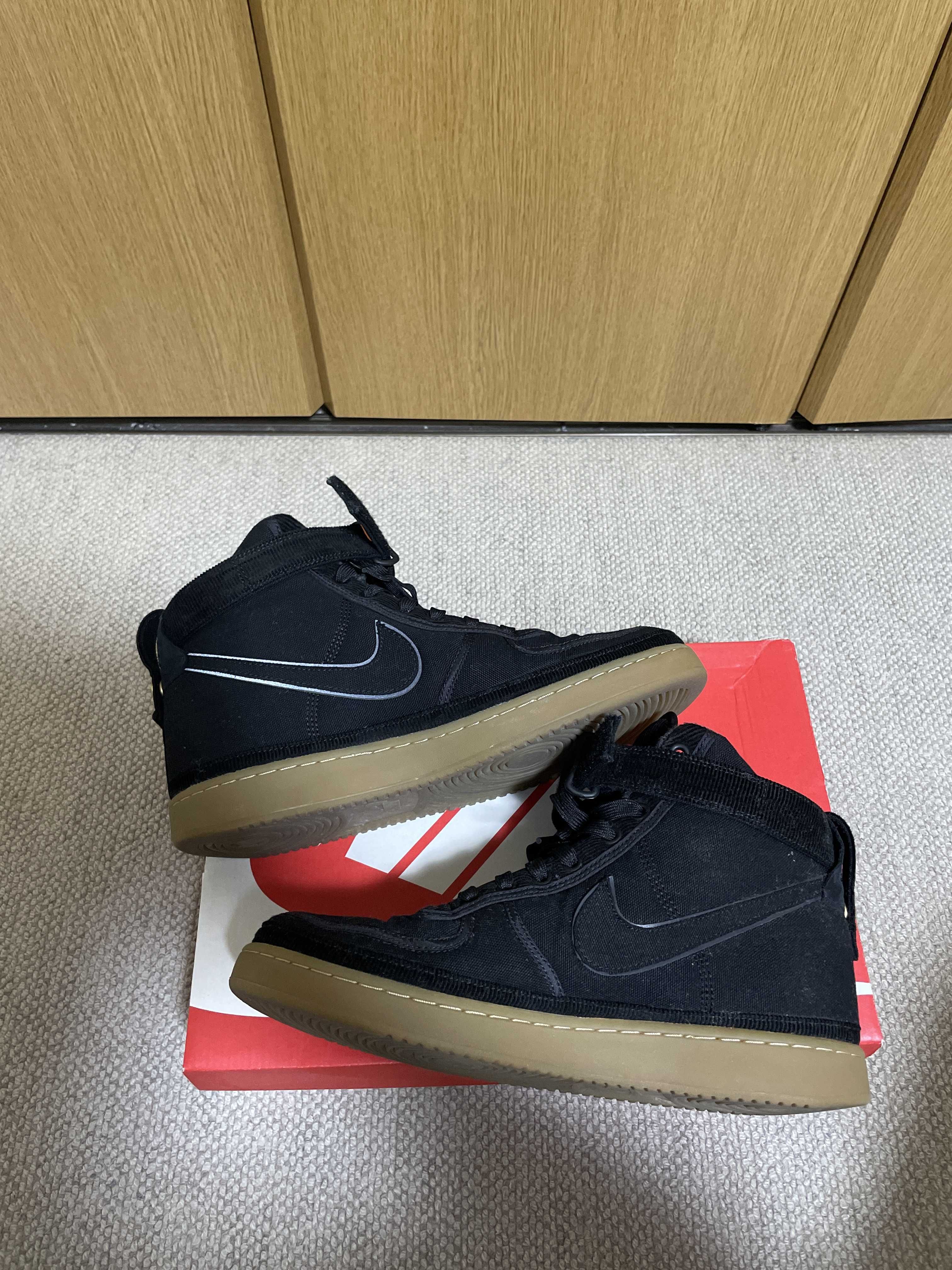 CARHARTT WIP × NIKE VANDAL SUPREME HIGH "BLACK"