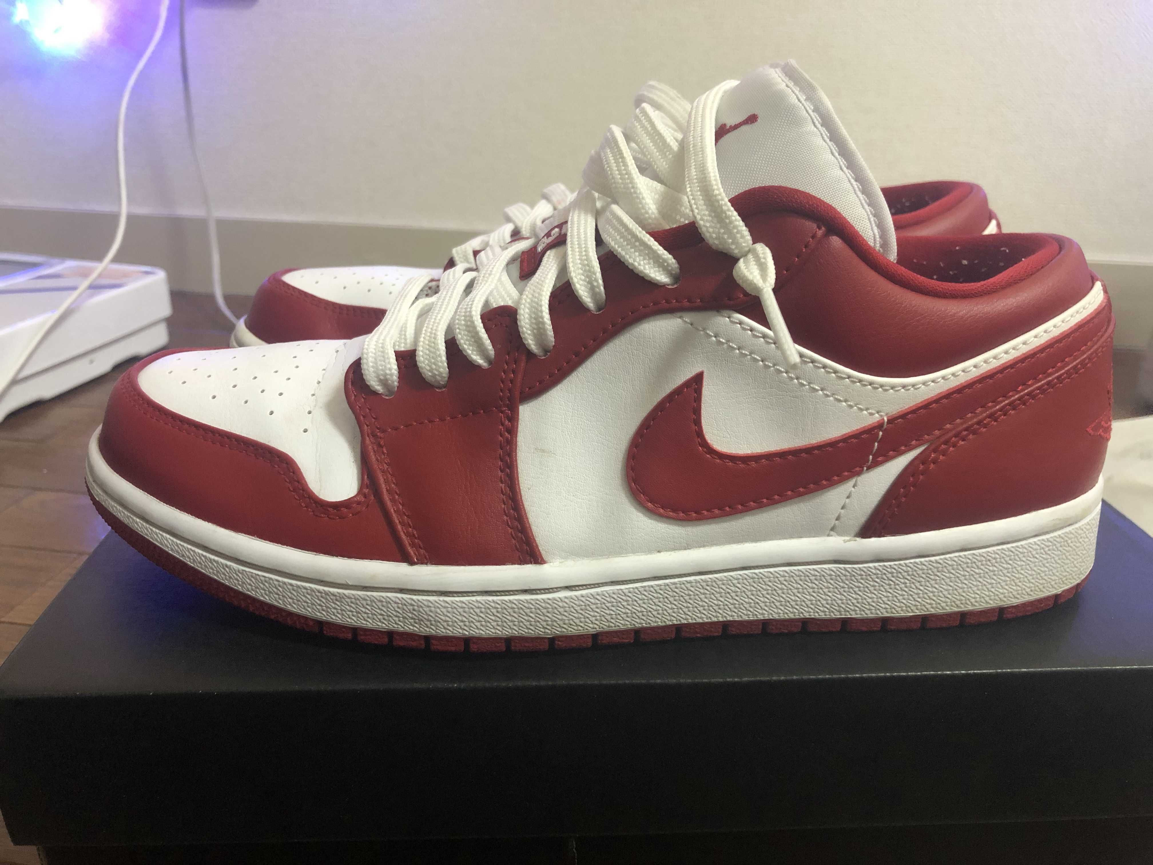 Nike Air Jordan 1 Low "Gym Red/White"