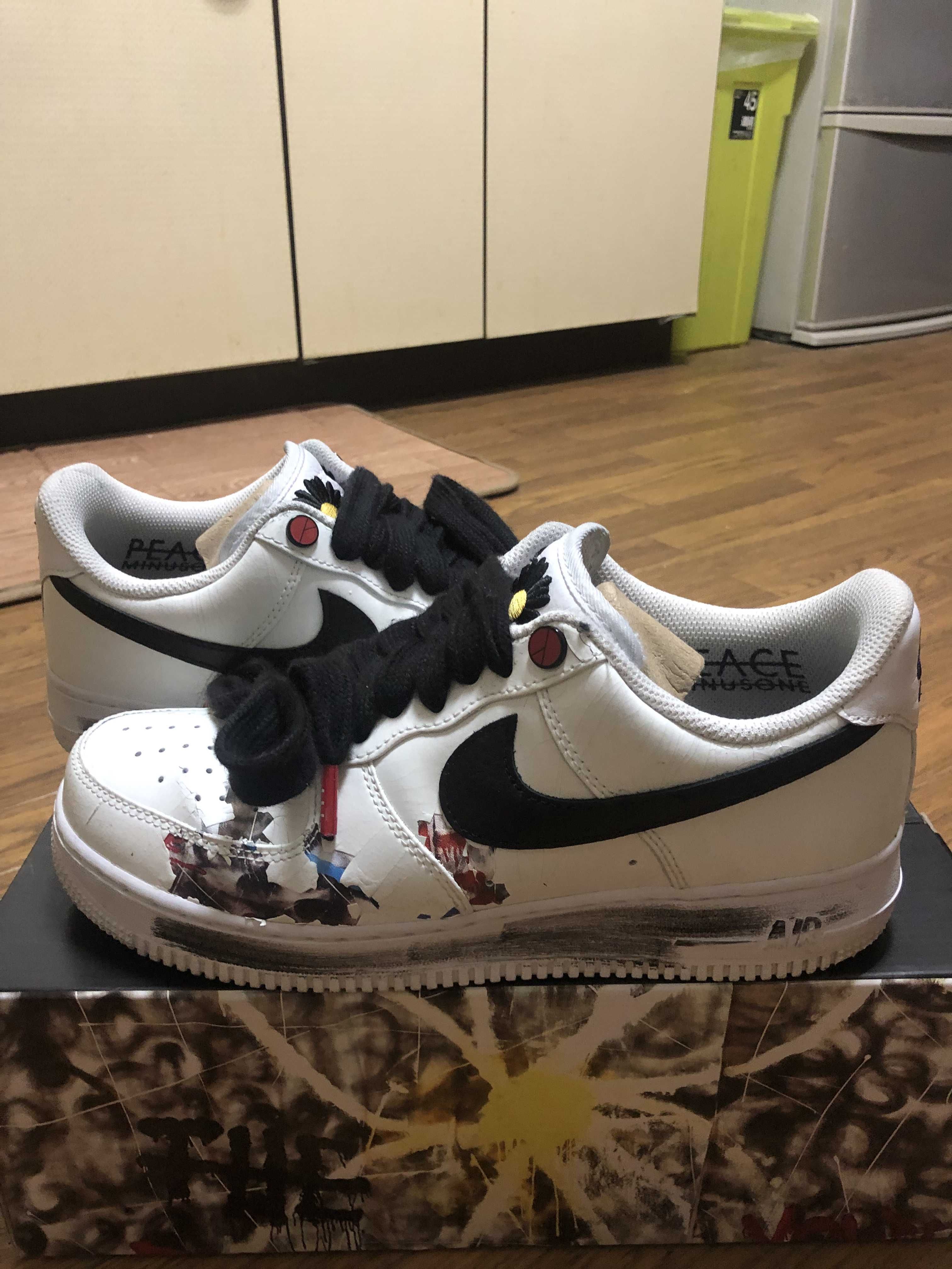 PEACEMINUSONE × Nike Air Force 1 Low "Para-noise/White/Black" / G-DRAGON