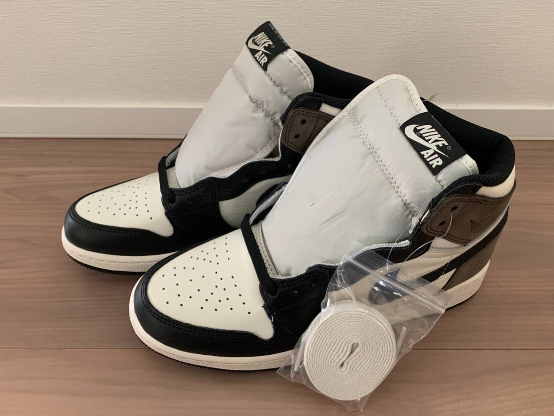 Nike GS Air Jordan 1 High OG "Sail/Dark Mocha/Black"