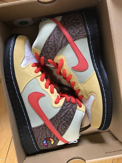 Color Skates x Nike SB Dunk High "Kebab And Destroy"