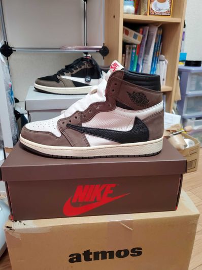 Travis Scott × Nike Air Jordan 1 Retro High OG TS SP "Sail/Dark Mocha"