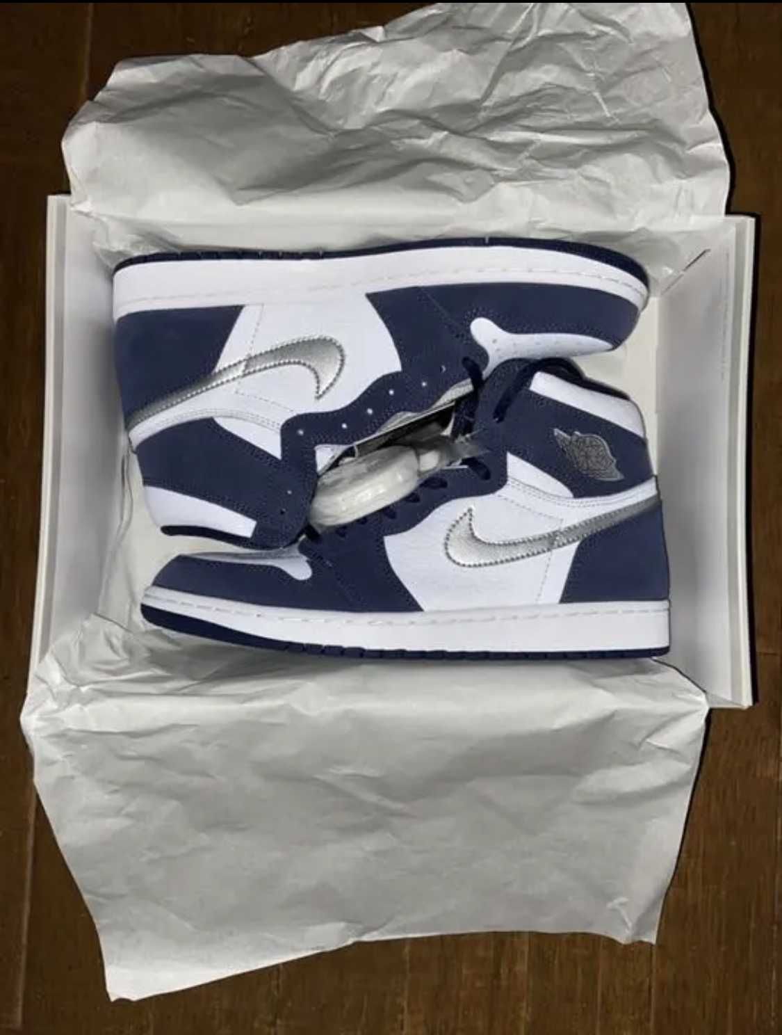 Nike Air Jordan 1 High OG CO.JP "White/Midnight Navy" (2020)(ブリーフケースなし)