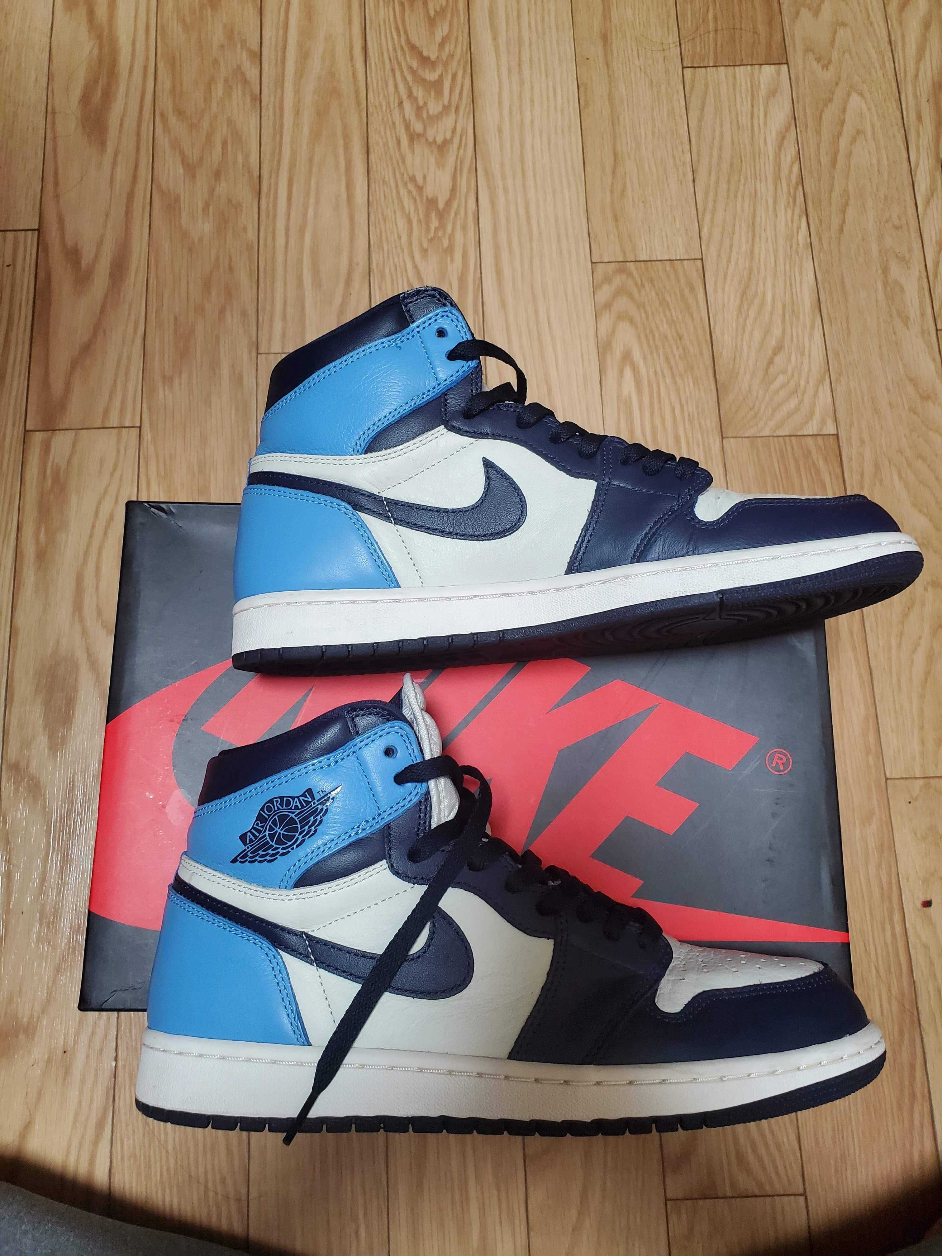 Nike Air Jordan 1 Retro High OG "Obsidian/University Blue"