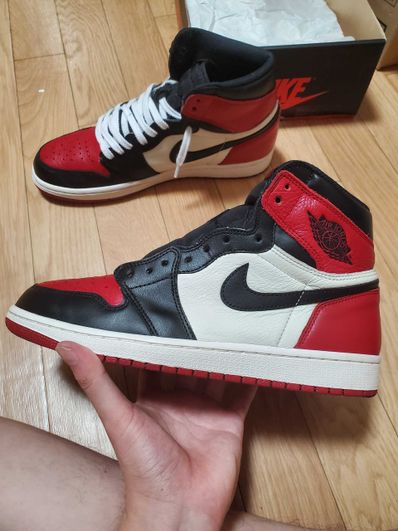 Nike Air Jordan 1 Retro High OG "Bred Toe"