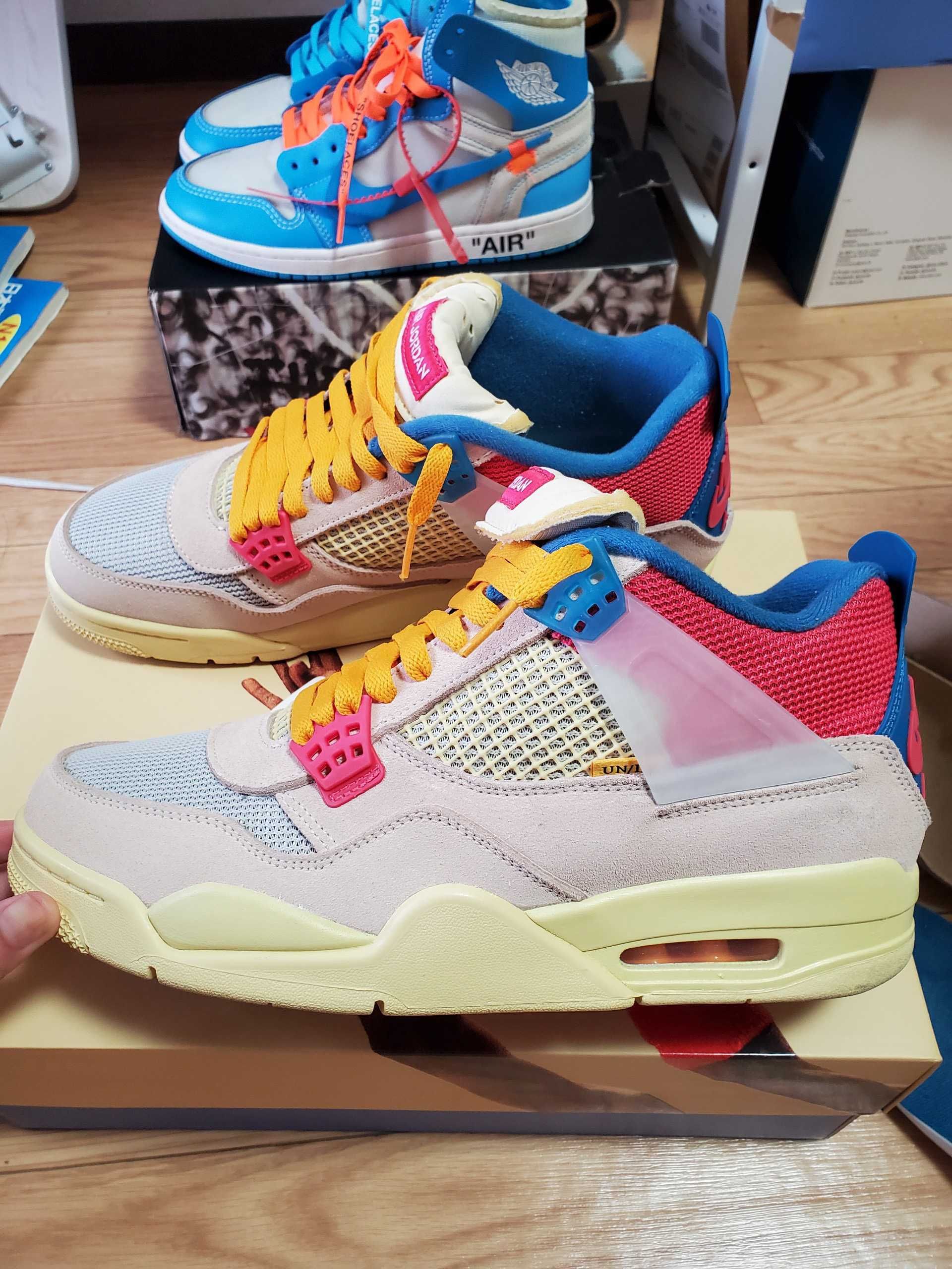 UNION × Nike Air Jordan 4 SP "Guava Ice/Light Fusion Red"