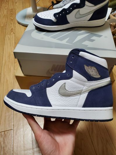 Nike Air Jordan 1 High OG CO.JP "White/Midnight Navy" (2020)(ブリーフケースなし)