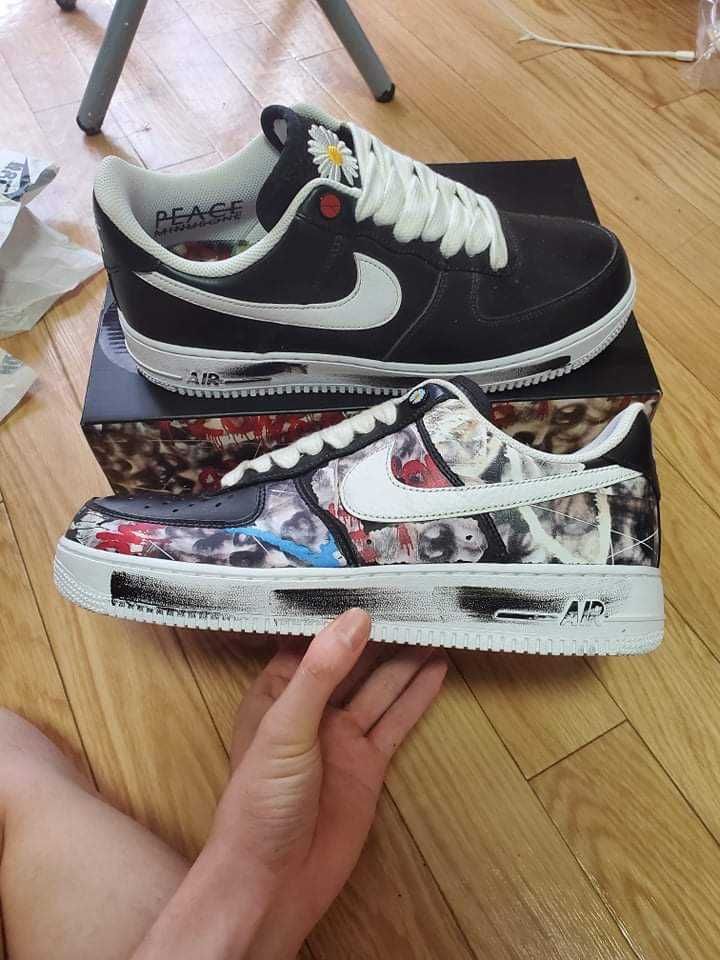 PEACEMINUSONE × Nike Air Force 1 Low Para Noise "Black" / G-DRAGON