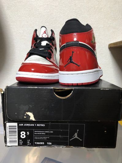 Nike Jordan 1 Retro High "Chicago Bulls Patent" (2003)