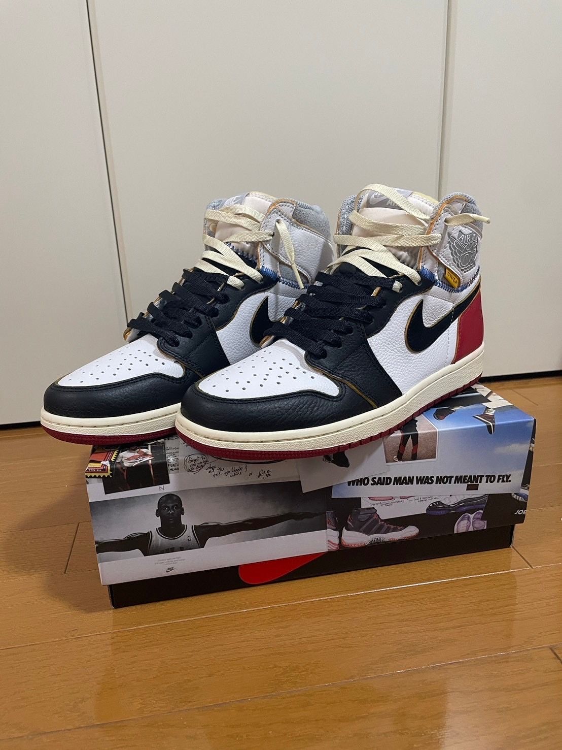 UNION × Nike Air Jordan 1 Retro High OG NRG "Varsity Red/Wolf Grey"