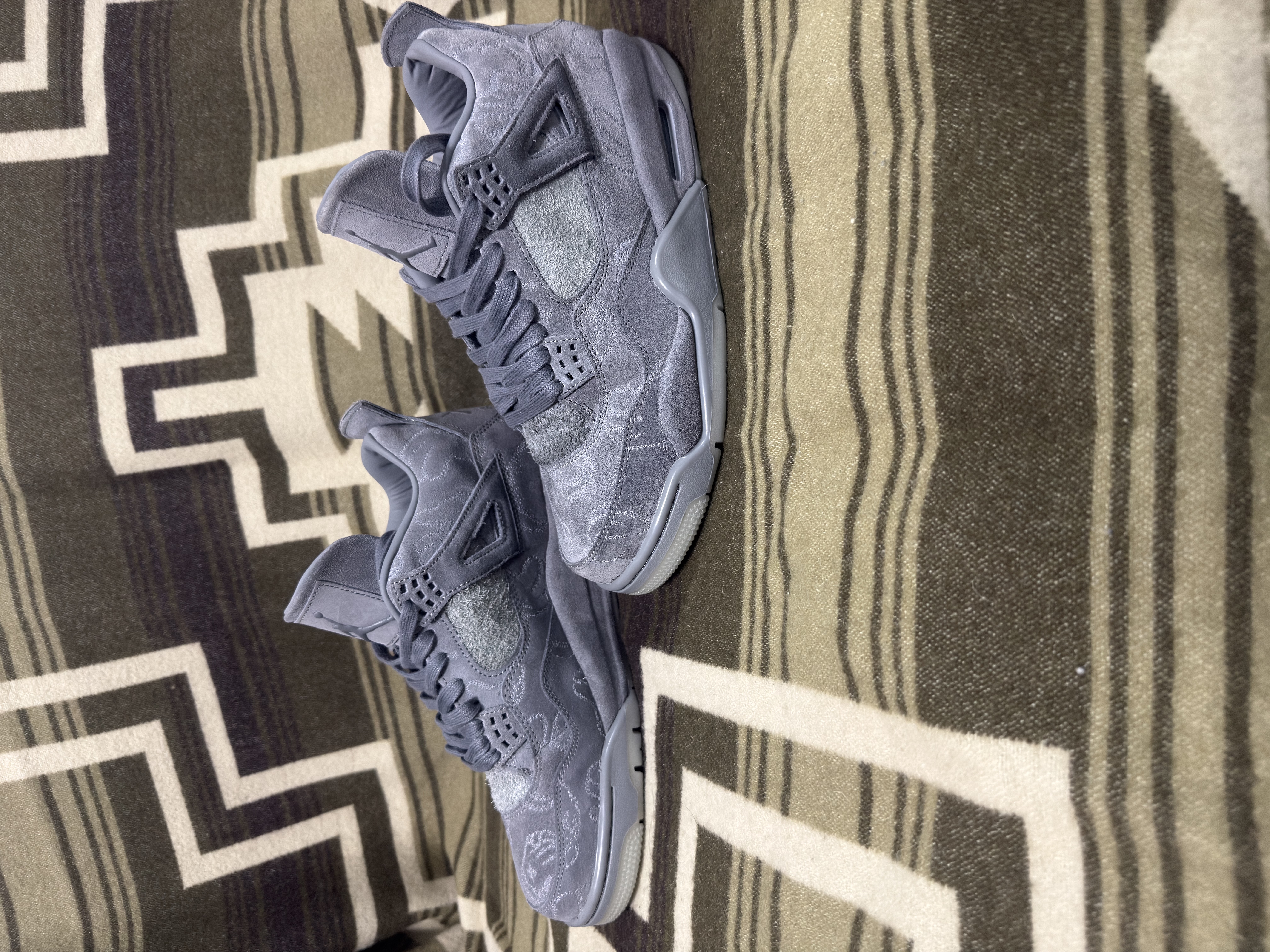 KAWS × Nike Air Jordan 4 Retro "Grey"