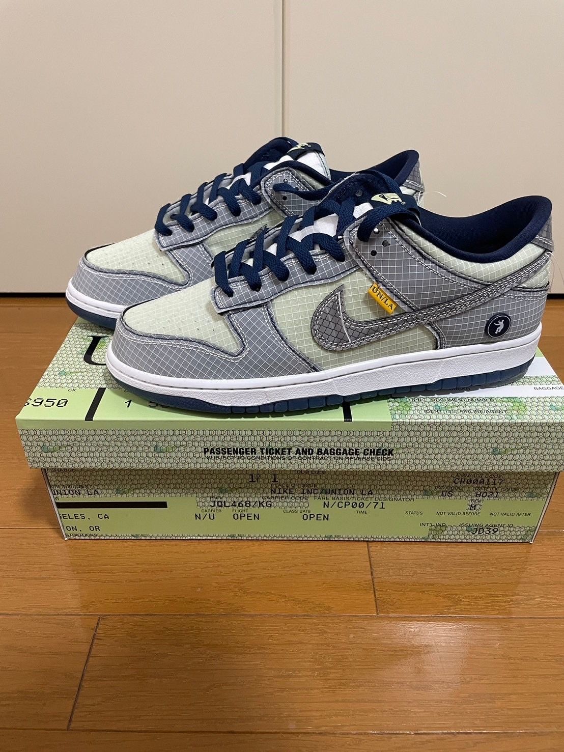 UNION × Nike Dunk Low "Pistachio"